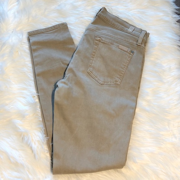 7 For All Mankind Denim - 5[7ForAllMankind] The Ankle Skinny beige